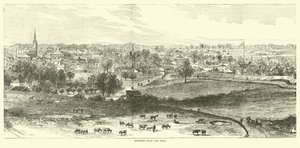 Natchez sulla collina, maggio 1862 da American School