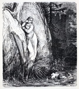 Nixes, da La guida mondiale a gnomi, fate, elfi e altri piccoli esseri di Thomas Keightley, pubblicato nel 1880 da American School