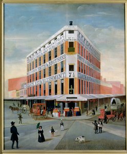 No.7 12 Bowery, NYC, c.1837-39 da American School