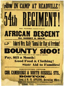 Ora in campo a Readville! 54° Reggimento!, c.1863