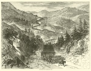 Occupazione di Cumberland Gap, settembre 1863 da American School