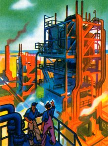 Serie di petrolio: Raffineria da American School