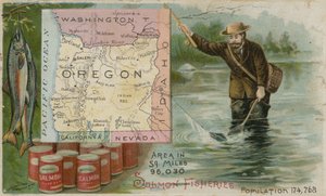 Oregon - Pescherie di salmone