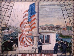 La Nostra Bandiera è Là: Fort McHenry, Baltimora, 1850-1900 da American School