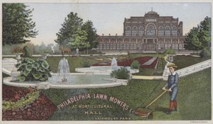 Tosaerba di Philadelphia alla Horticultural Hall da American School
