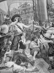 Pirati che catturano una nave da American School