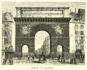 Porte Saint-Martin da American School