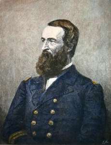 Ritratto di David Dixon Porter (1813-91), Ammiraglio della Marina Federale da American School