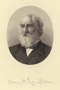 Ritratto di Henry Wadsworth Longfellow da American School