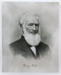 Ritratto di Henry Wells (1805-78) co-fondatore di Wells Fargo & Co. da American School