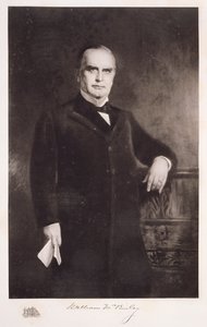Ritratto di William McKinley da American School