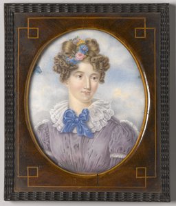 Ritratto di una giovane donna da American School