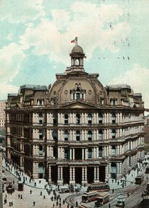 Ufficio Postale, New York, c.1900-09 da American School