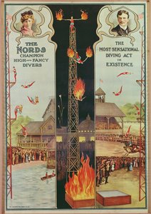 Poster pubblicitario per The Nords - Champion High and Fancy Divers da American School