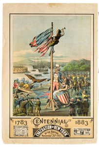 Poster pubblicitario del centenario dell