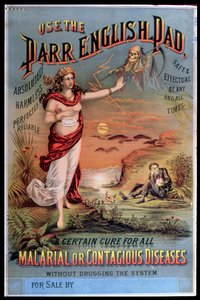 Poster pubblicitario del Parr English Pad