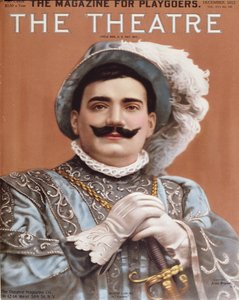 Poster che raffigura Enrico Caruso (1873-1921) come Rigoletto, 1912