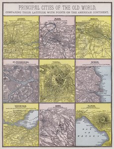 Principali città del Vecchio Mondo