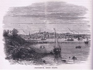 Providence, Rhode Island, illustrazione da Cassell
