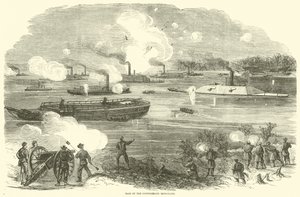 Incursione delle corazzate confederate, febbraio 1865 da American School