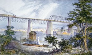 Ponti ferroviari a Louisville, Kentucky da American School