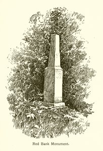 Monumento di Red Bank, Valley Forge da American School