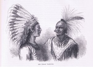 Guerrieri indiani, illustrazione da Cassell