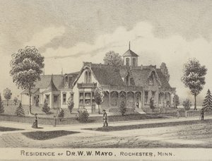 Residenza del Dr W W Mayo, Rochester, Minnesota, USA da American School
