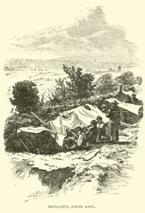 Trincee, North Anna, maggio 1864 da American School