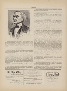 Robert Houdin, pubblicità da American School