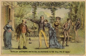 Roland Reed in Humbug da American School