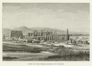 Rovine nel Distretto del Tempio di Karnak