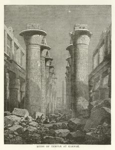 Rovine del tempio a Karnak