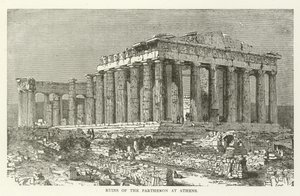 Rovine del Partenone ad Atene