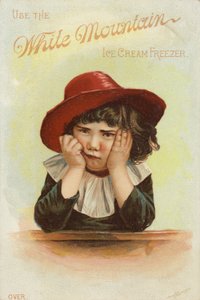 Ragazza triste con il viso tra le mani da American School