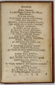 Samuel Mather, Epitaphium, 1724 da American School