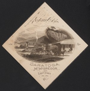 Saratoga, Monte McGregor, Lago George da American School