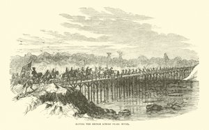 Salvataggio del ponte sul fiume Pearl, aprile 1863 da American School