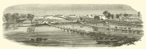 Ponti di Sedgwick posati, maggio 1863 da American School
