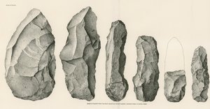 Serie di scarti dalla cava di riolite della South Mountain da American School