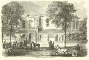 Quartier generale di Sherman a Savannah, dicembre 1864 da American School