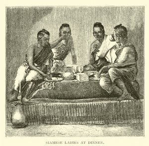 Signore siamesi a cena da American School