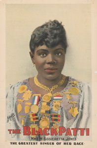 Sissieretta Jones, conosciuta anche come la "Black Patti", 1899