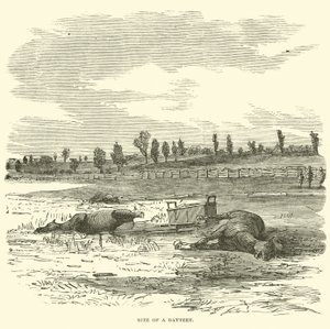 Sito di una batteria, settembre 1862 da American School