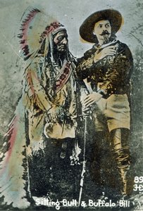 Toro Seduto e Buffalo Bill da American School