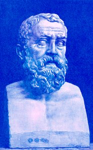 Solone, illustrazione da History of Greece di Victor Duruy, pubblicato nel 1890 da American School