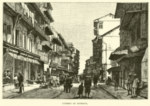 Strada a Bombay