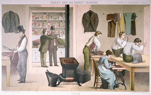 Sarto, tavola da Prangs Aids for Object Teaching, 1874