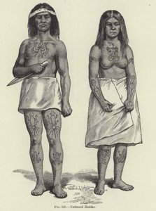 Haida tatuati da American School