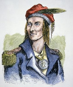 Tecumseh (1768-1813) da American School